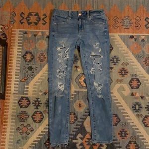 American Eagle distressed jeans